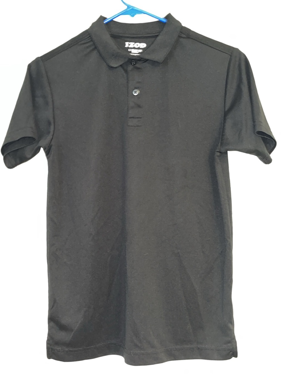 Izod Black Short Sleeve Polo Shirt